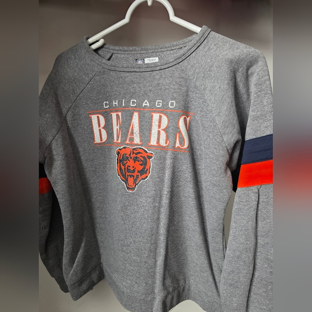 Chicago Bears Grey Graphic Sweatshirt